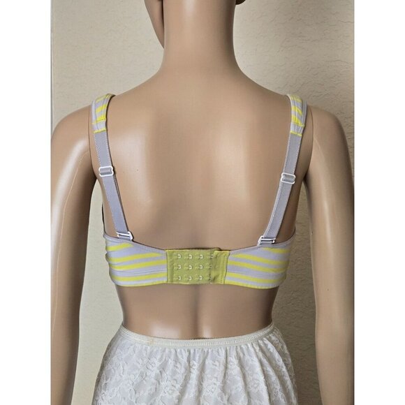 Lululemon Athletica Ta Ta Tamer multicolor Striped full Support Sports bra 32DD - Picture 3 of 6